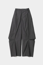 Cotton Suiting Trompe Loeil Pants