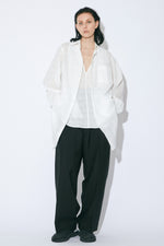 Double Front Leno Cloth Long Shirt