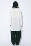 Double Front Leno Cloth Long Shirt