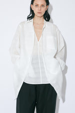 Double Front Leno Cloth Long Shirt