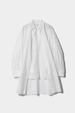 Double Front Leno Cloth Long Shirt