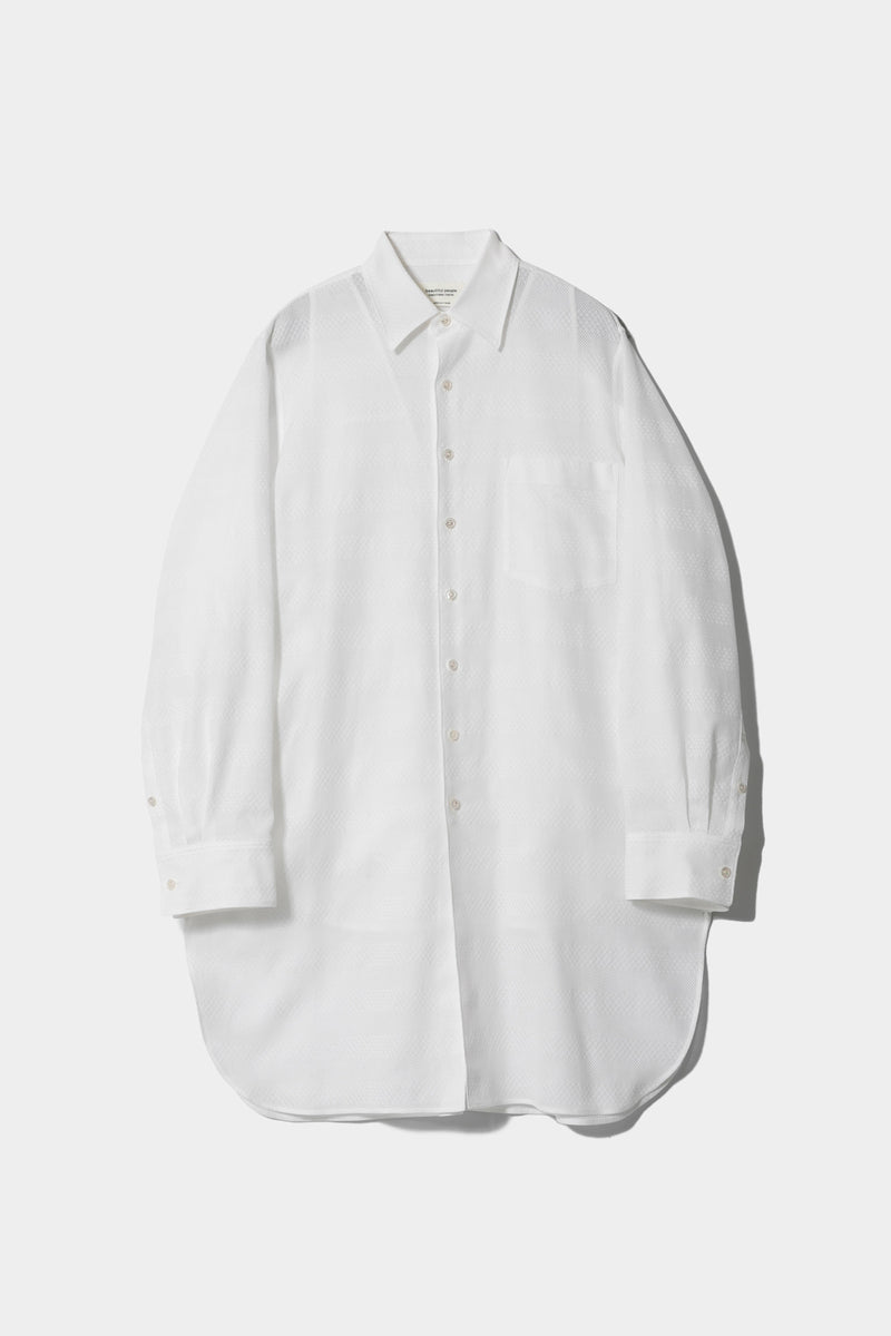 Double Front Leno Cloth Long Shirt