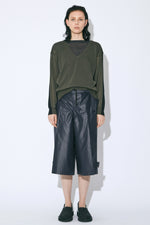 Four-Way Flip Cotton Pullover