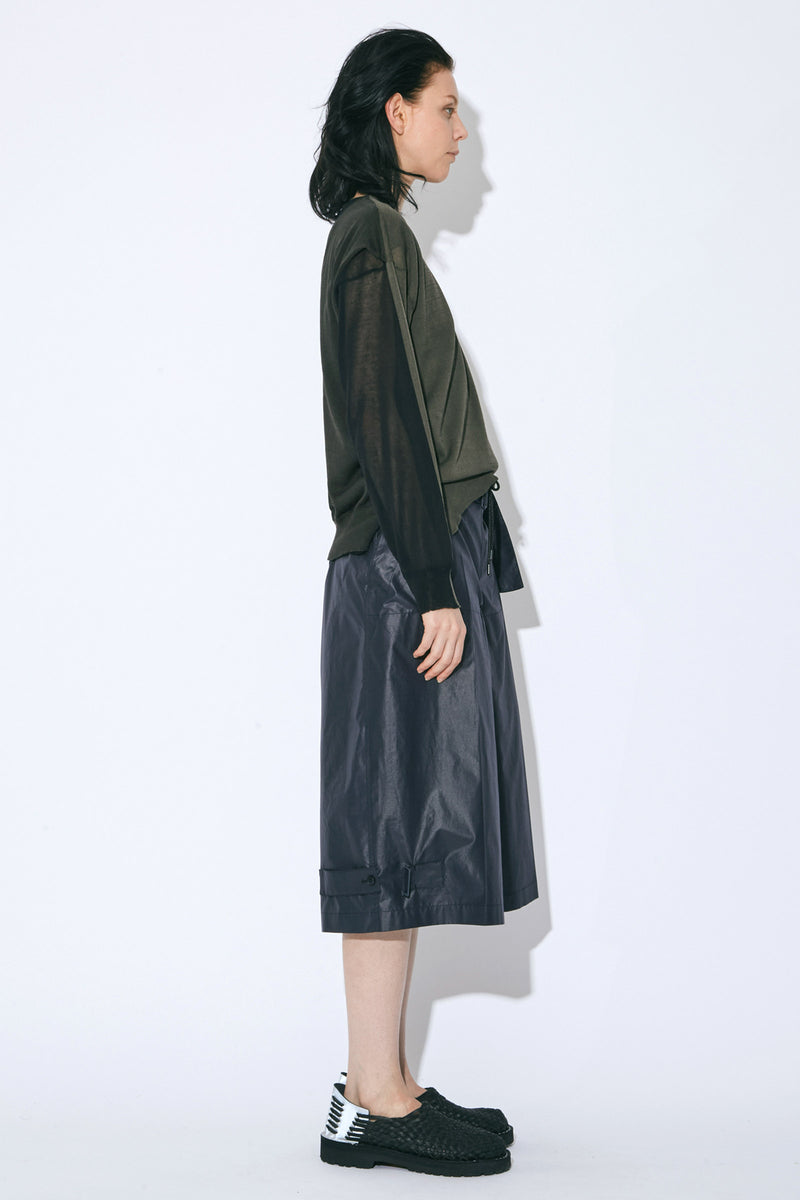 Four-Way Flip Cotton Pullover