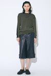 Four-Way Flip Cotton Pullover