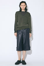 Four-Way Flip Cotton Pullover