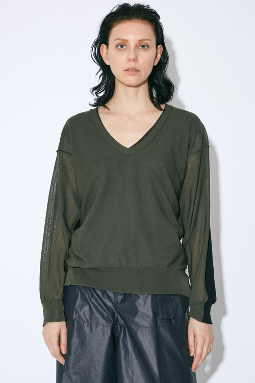 Four-Way Flip Cotton Pullover