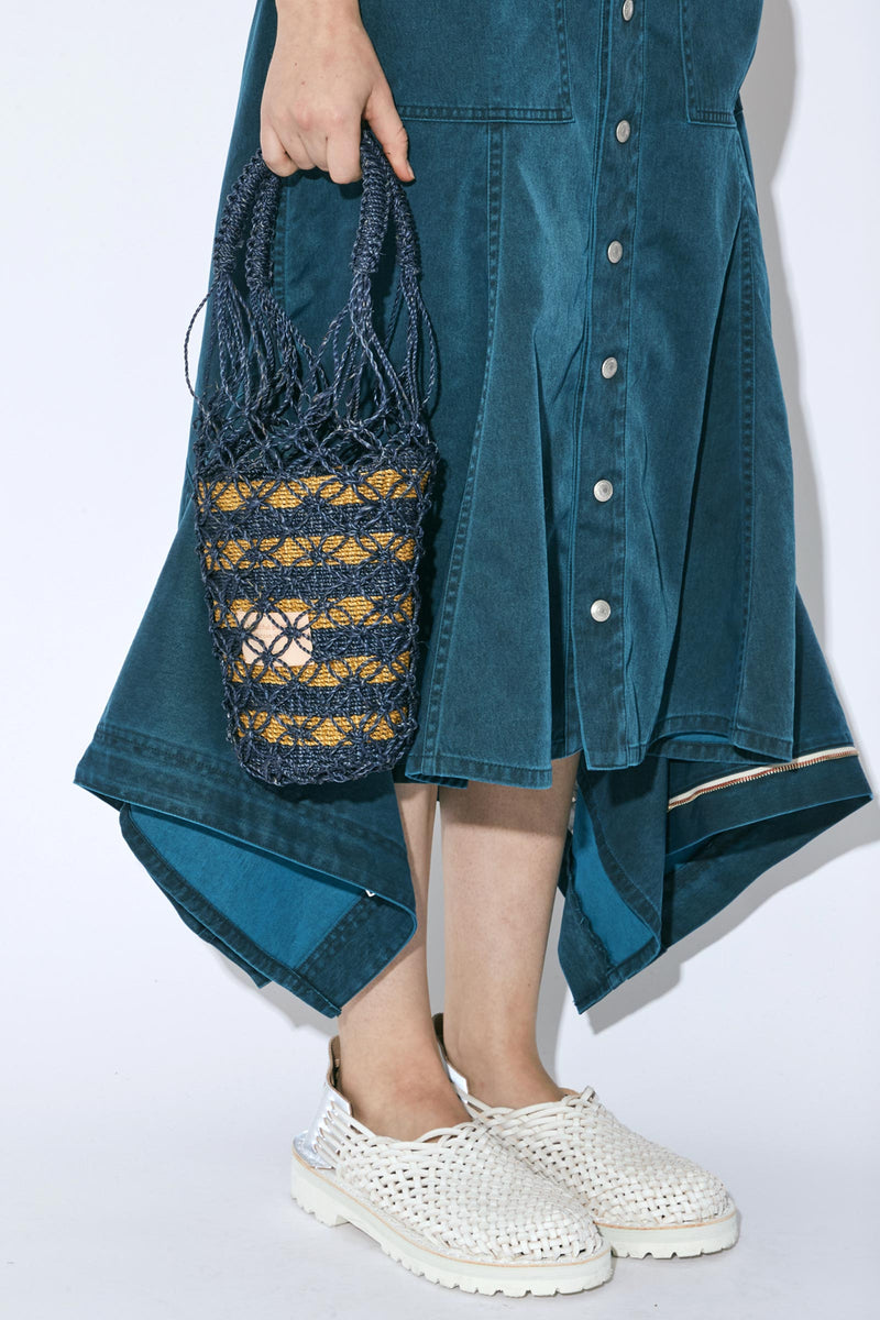 Abaca Biku Roll Bag
