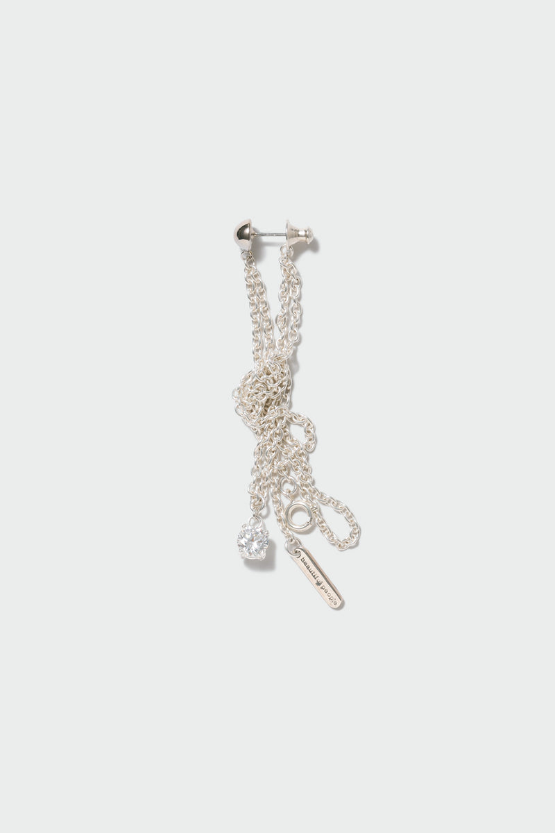 Tanglement Silver 925 Pierced Earring