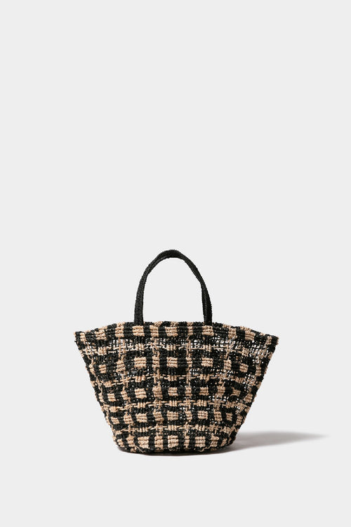 Abaca Knitting Tote Bag