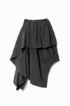 Double-End Sand Wash Silk Flare Skirt