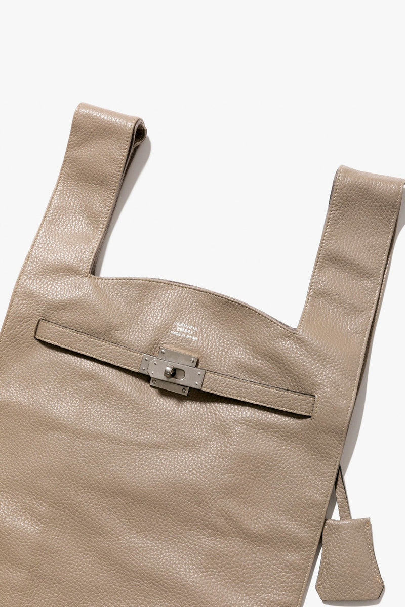 バッグ large market bag in shrink leather large market bag in shrink leather – OBLIGE