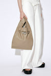 Large Market Bag in Shrink Leather