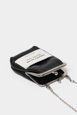 Leather Mini Clasp Pouch