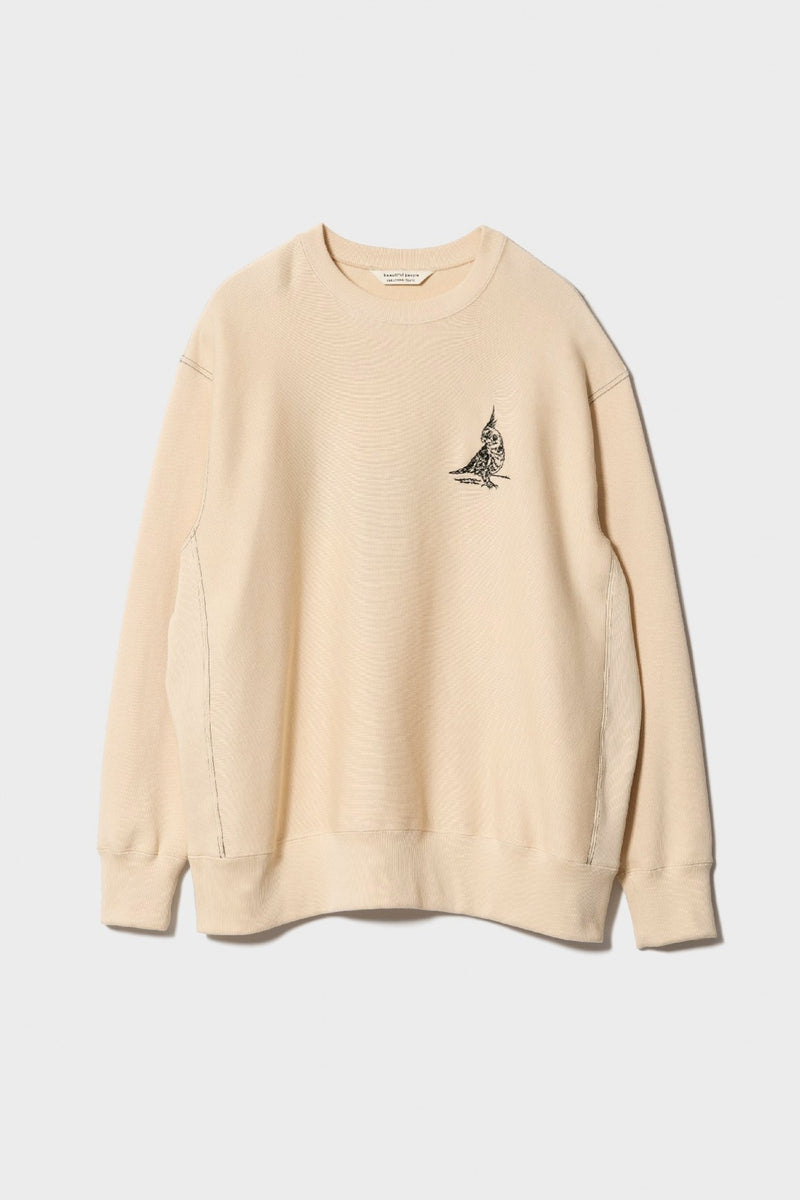 Embroidery Cotton Sweatshirt