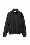 Sports High Neck Zip Up Jersey Pullover