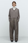 Tailoring Mohair Buttoned Pants