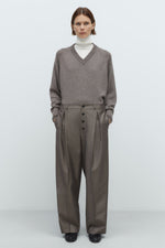 Tailoring Mohair Buttoned Pants