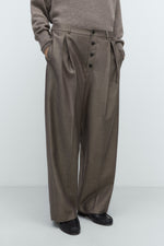 Tailoring Mohair Buttoned Pants