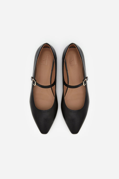 Camila Leather Ballet Flats