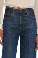The Cuffed Wide Jeans