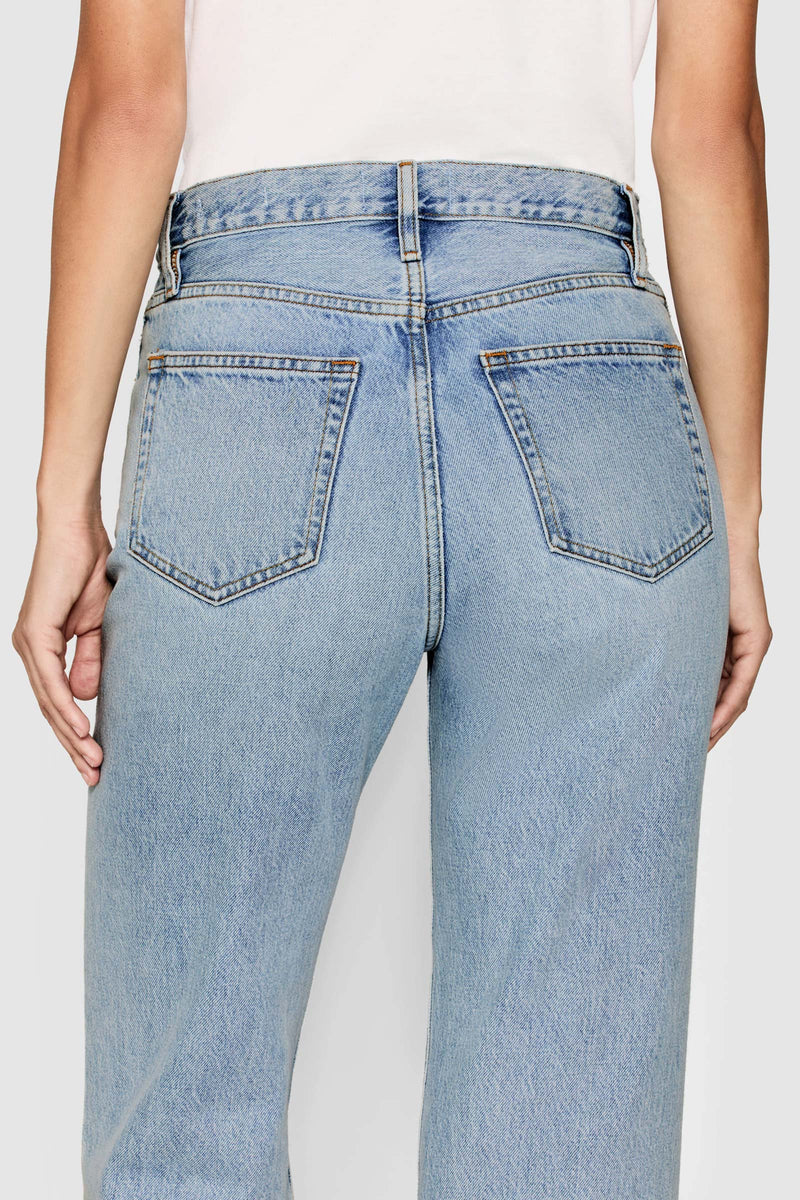 Le Jane Straight Leg Crop Jeans