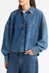 The Bubble Denim Shirt