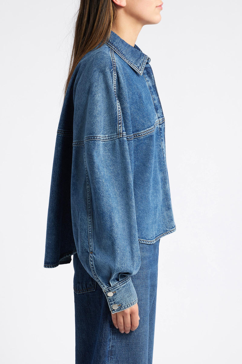 The Bubble Denim Shirt