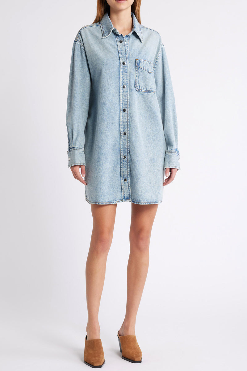 The Denim Organic Cotton Shirt Dress