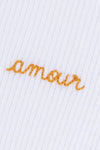 Amour Marette Ribbed T-Shirt