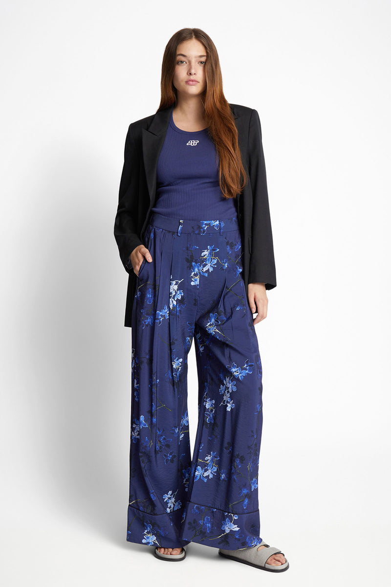 Faicus Viscose Wide-Leg Trouser