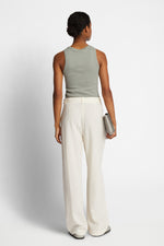 Farris Viscose Wide-Leg Trouser