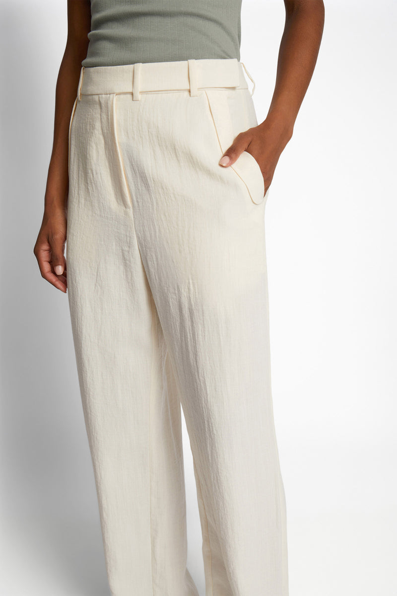 Farris Viscose Wide-Leg Trouser