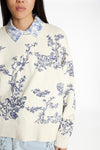 Friede Embroidery Cotton Sweatshirt