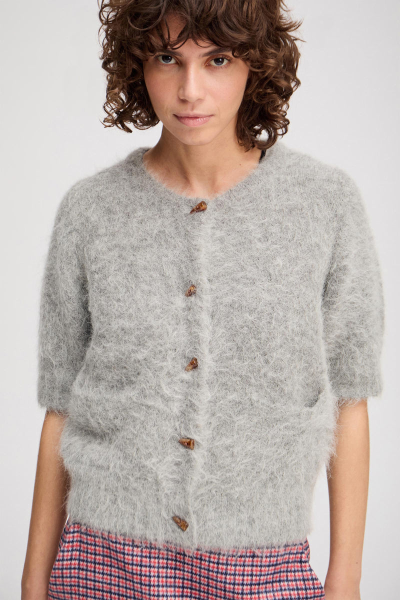 Locca Alpaca Blended Cardigan