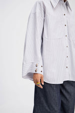 Lynne Striped Cotton Shirt