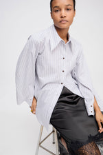 Lynne Striped Cotton Shirt