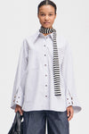Lynne Striped Cotton Shirt