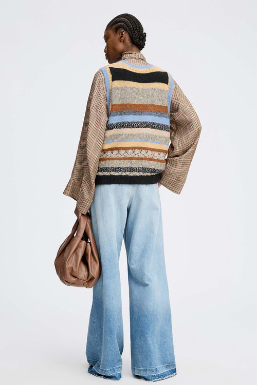 Lytti Alpaca Blended Knit Vest