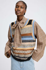 Lytti Alpaca Blended Knit Vest