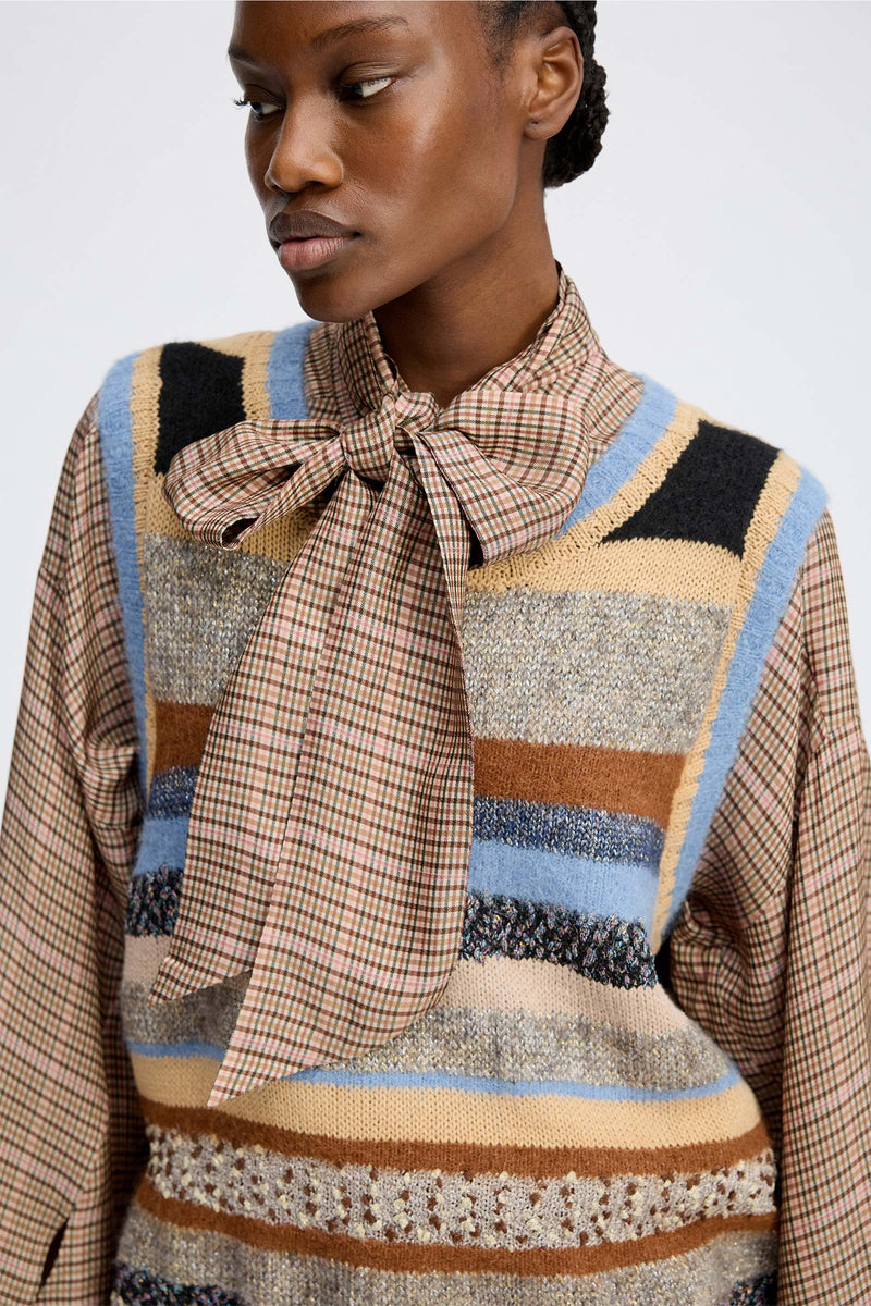Lytti Alpaca Blended Knit Vest