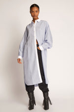 Tubaba Cotton-Blended Shirt Dress