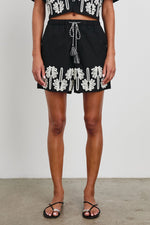 Armanda Embroidery Cotton Shorts