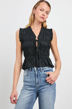 Martine Cotton Poplin Top