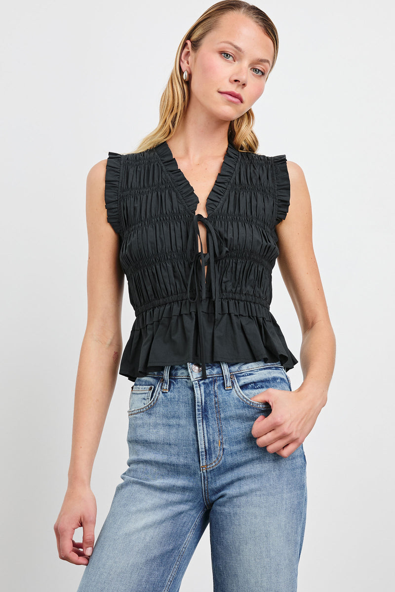 Martine Cotton Poplin Top