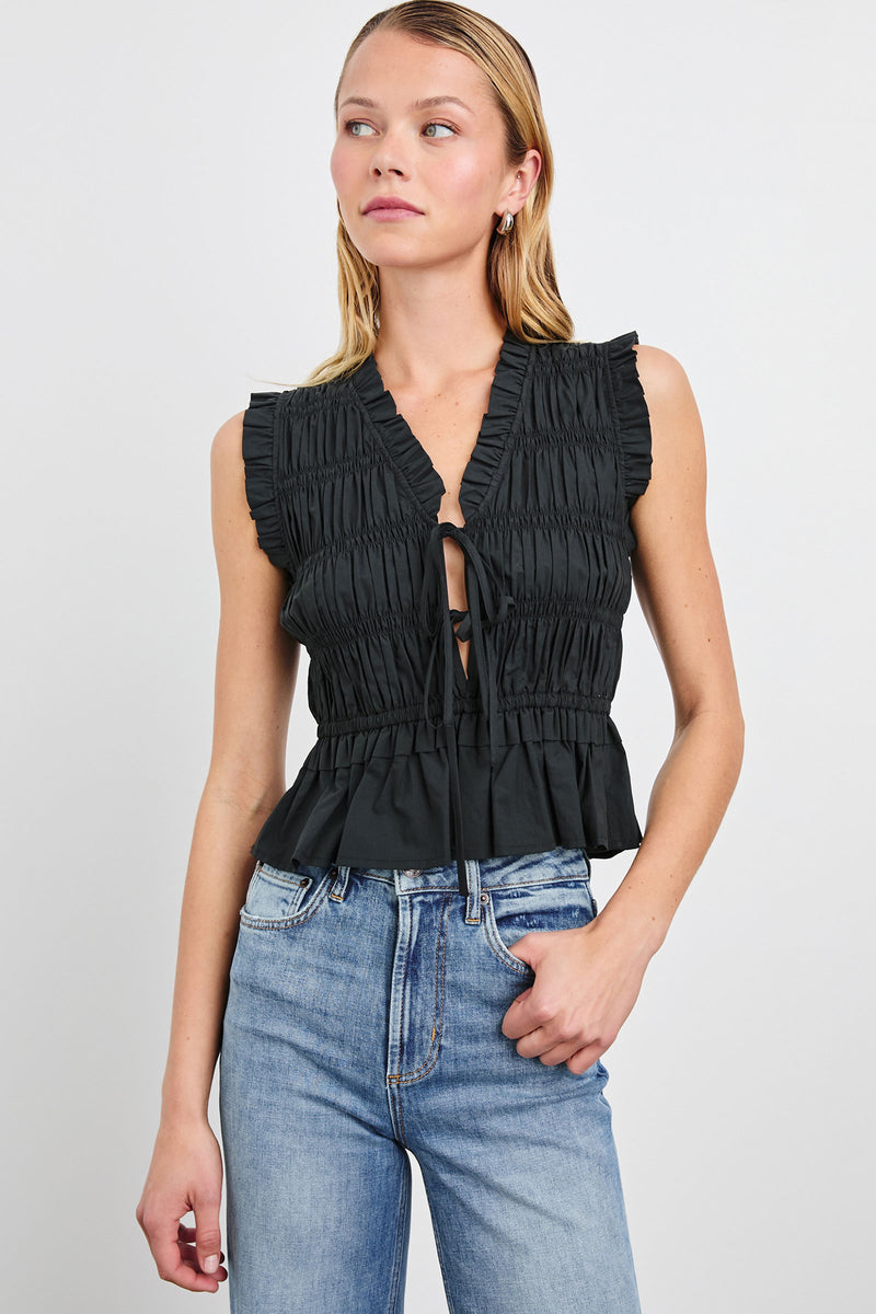 Martine Cotton Poplin Top