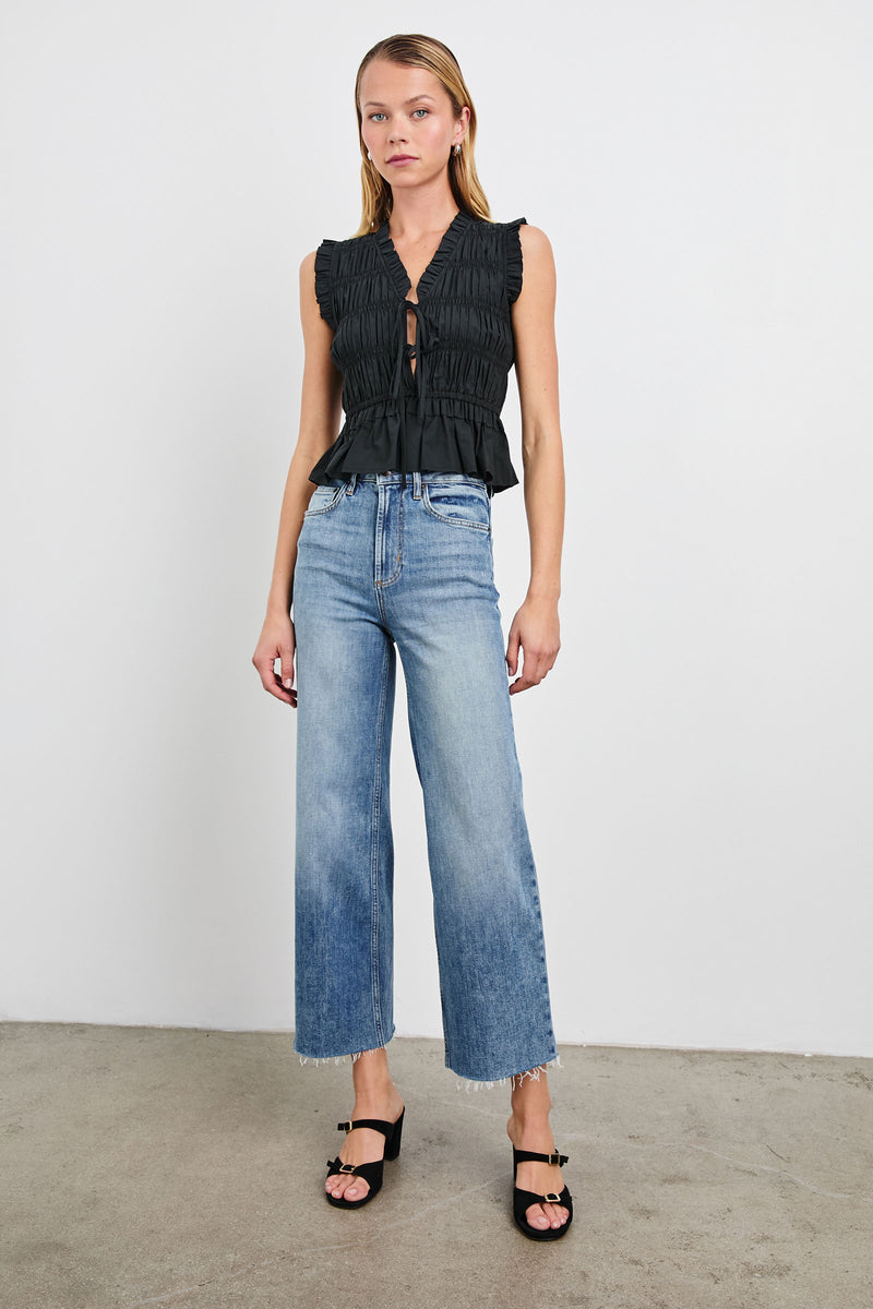 Martine Cotton Poplin Top