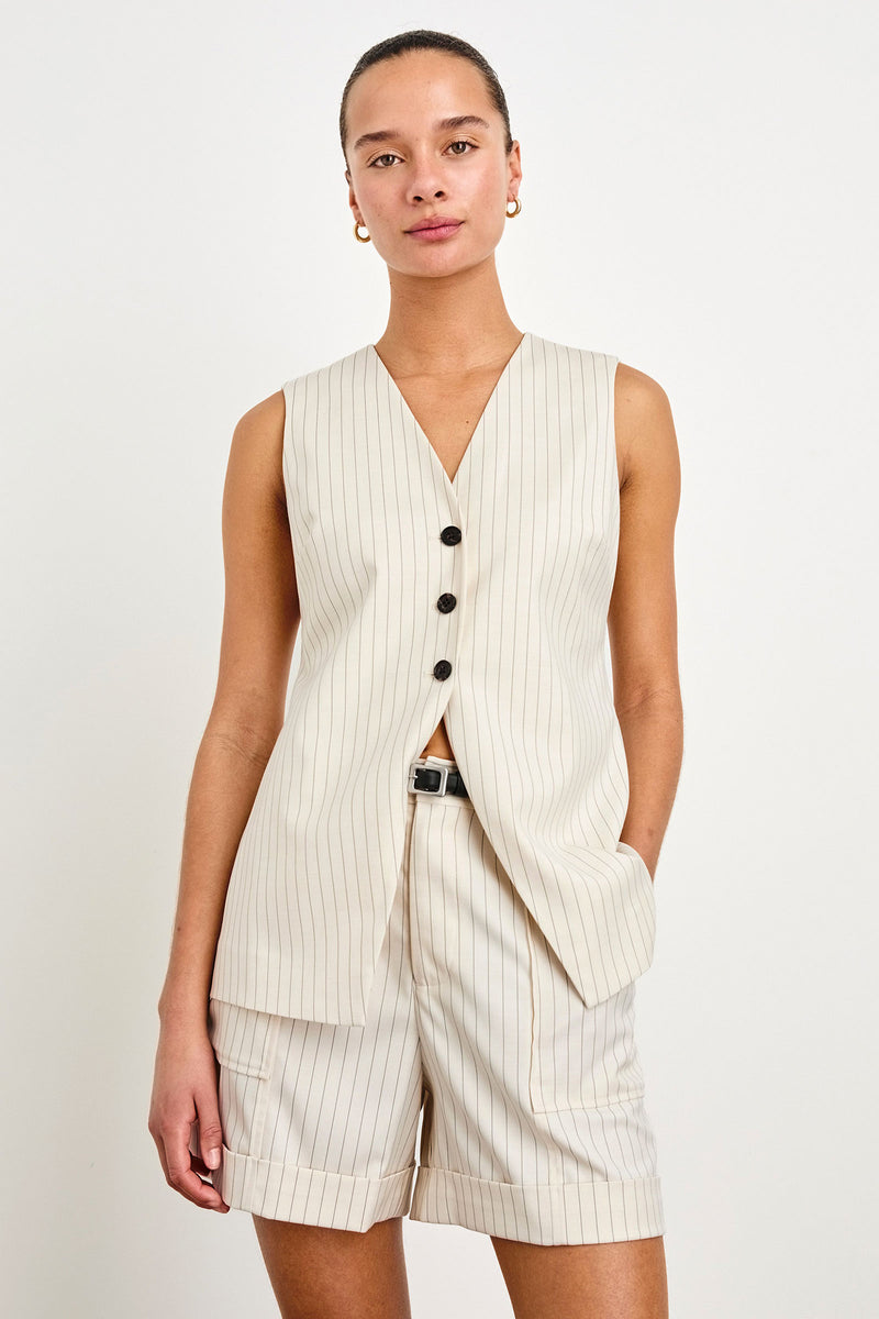 Mylah Pinstripes Waistcoat