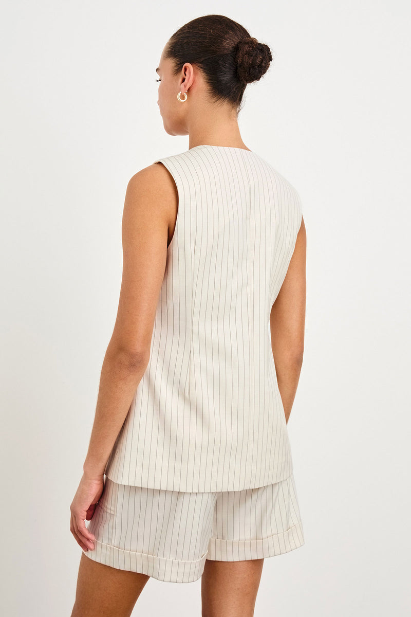 Mylah Pinstripes Waistcoat