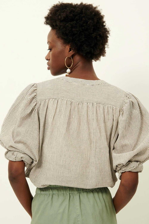 A View Striped Cotton Shirt